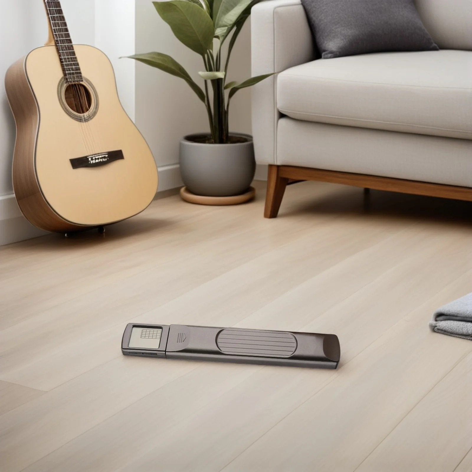 

1Pcs Portable Guitar Chords Simulator Sturdy Lightweight Pocket Guitar Aid with Metronome Function Easy Carry for