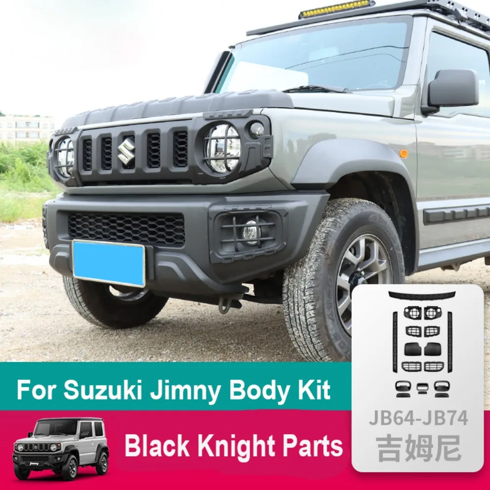 New Design for 2019 To 2024 for Suzuki Jimny JB64-JB74 Body Kit Large Lampshade Gravel Tail Lampshade Exterior Accessories