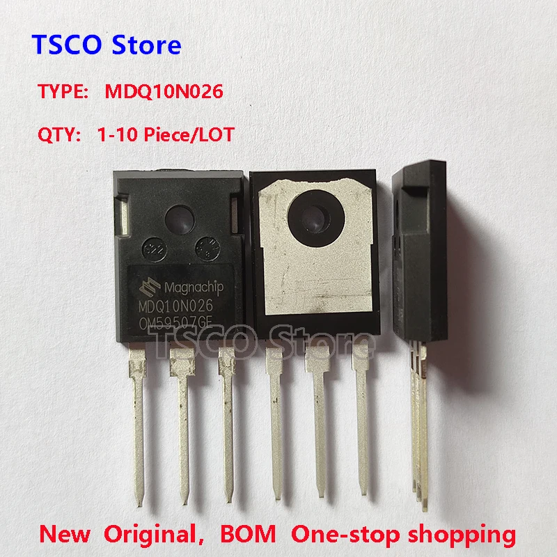 (10Piece/LOT)  MDQ10N026  New Origiail  100V 160A MOS