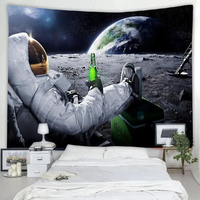 

1 piece room background cloth bedroom wall cloth tapestry decoration ins style bedside layout hanging cloth wall hanging decor