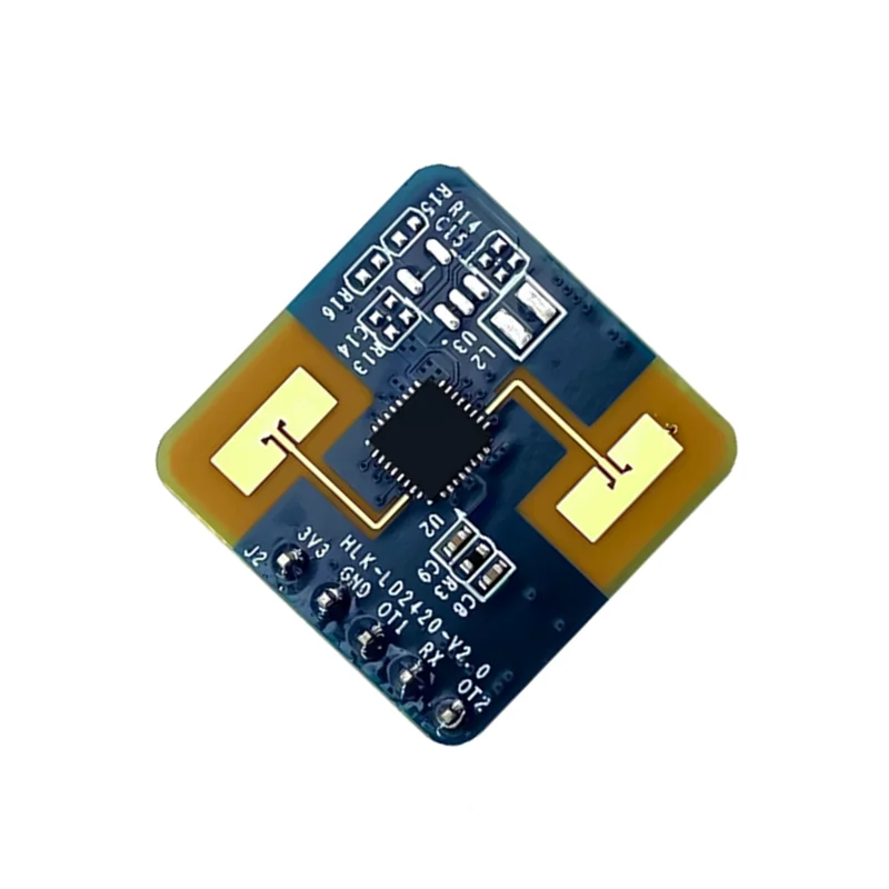 1PCS 24G millimeter-wave radar LD2420 human micro-motion sensing module intelligent sensor