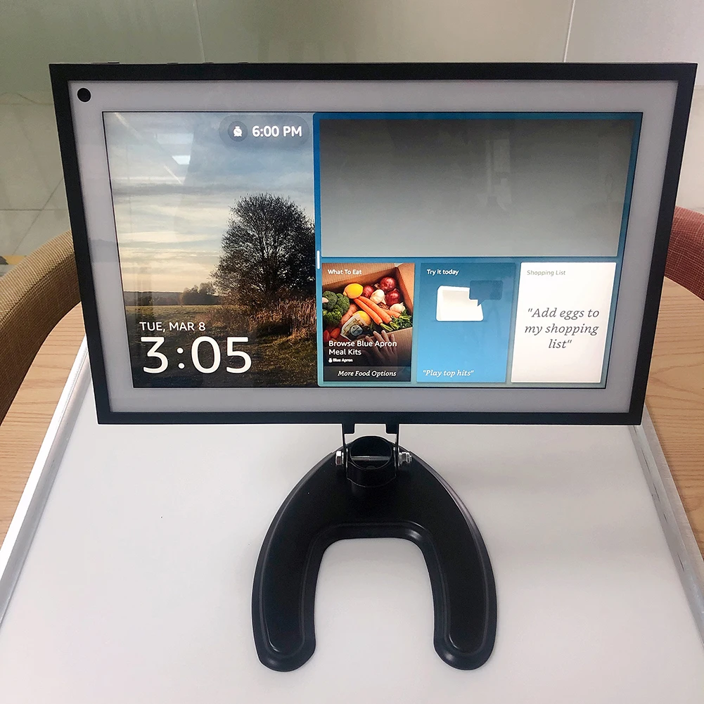 Monitor Display Base Adjustable Folding Desktop Stand Waterproof Multi-function Monitor Base for Echo Show 15