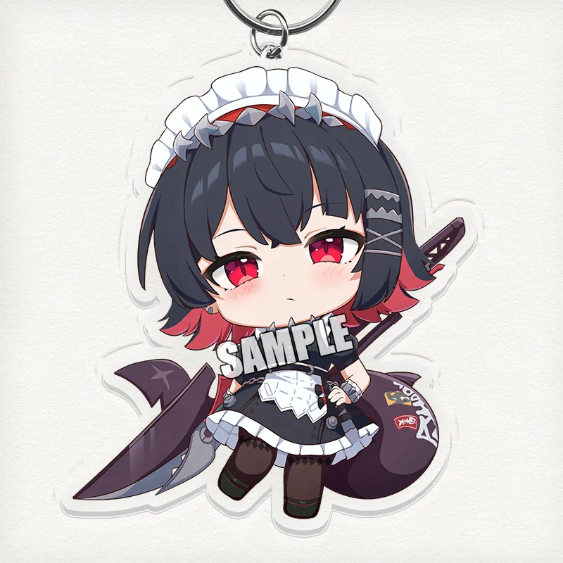 سلسلة مفاتيح أكريليك لشخصيات لعبة Zenless Zone Zero: إيلين، جو، يي شونغوانغ، أوكينامي يوزوها، أليس، ثيمفيلد، ستاند سبوك شاك