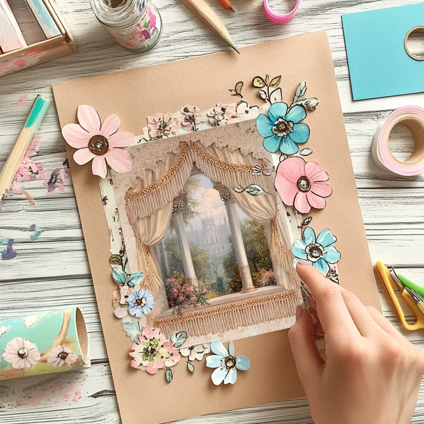 36 Sheets 6"x6" Scrapbook Paper Pack: Vintage Astronomical Chart Prints for Scrapbooking, Origami & Celestial Junk Journal