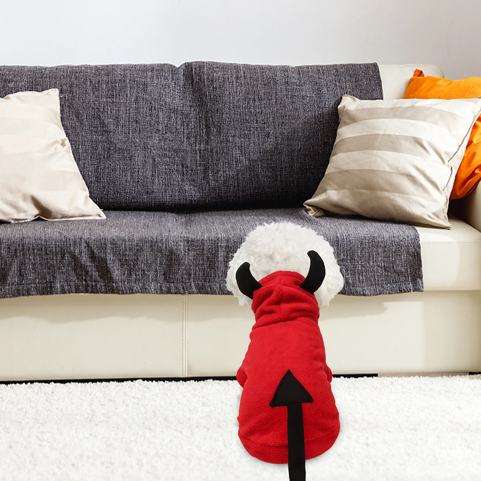 

Halloween Pet Clothes Winter Coat Durable Long Lasting Easy to Take on Off Perfect for Special Occasions Pet Clothes