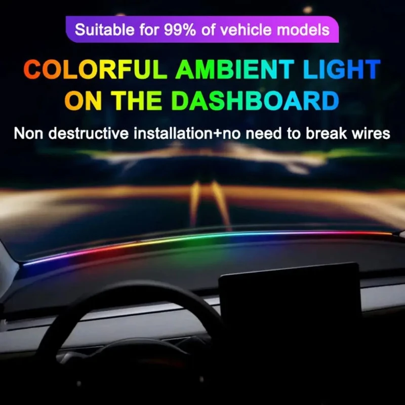 front-windshield-led-interior-light-150cm-140cm-rgb-app-control-usb-interface-remote-symphony-interior-hidden-strip-light-by