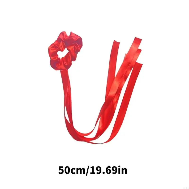 Dancing Ribbon Streamers Wrist Ribbons, Colorful Gymnastics Ribbons for Kids Artistic Dancing and Rhythmic Gymnastics 69HD