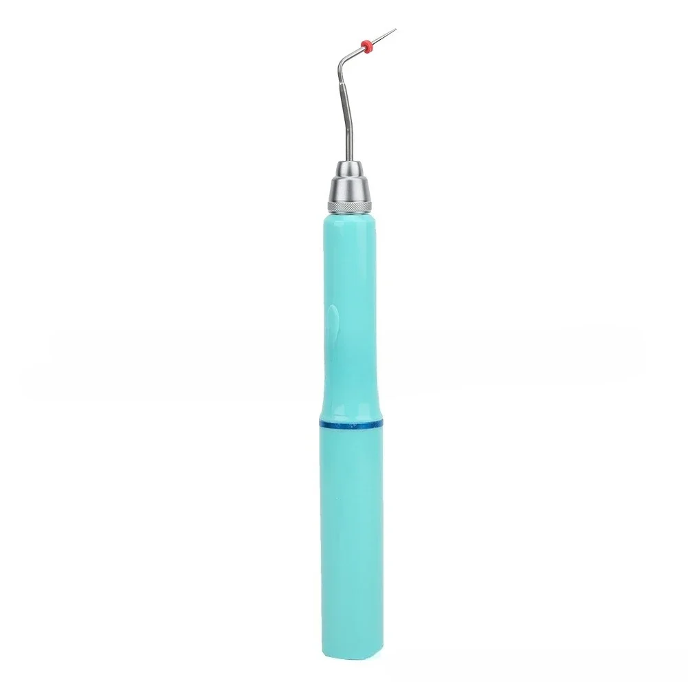 Tooth Glue Tip Hot Melt Pen, Cut Off, Oral Hot Fill Heated Dentals Fill Pen Hot Tooth Glue White Blue