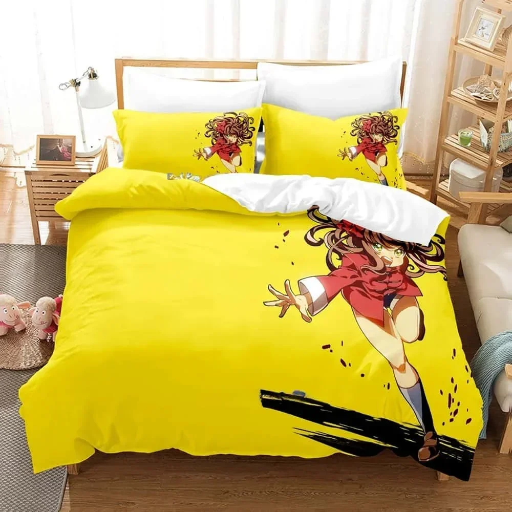 3d Print Anime Game Melty Blood Neco Arc Bedding Set Single Twin Full Queen King Size Bed Set Adult Kid Bedroom Duvet cover Sets