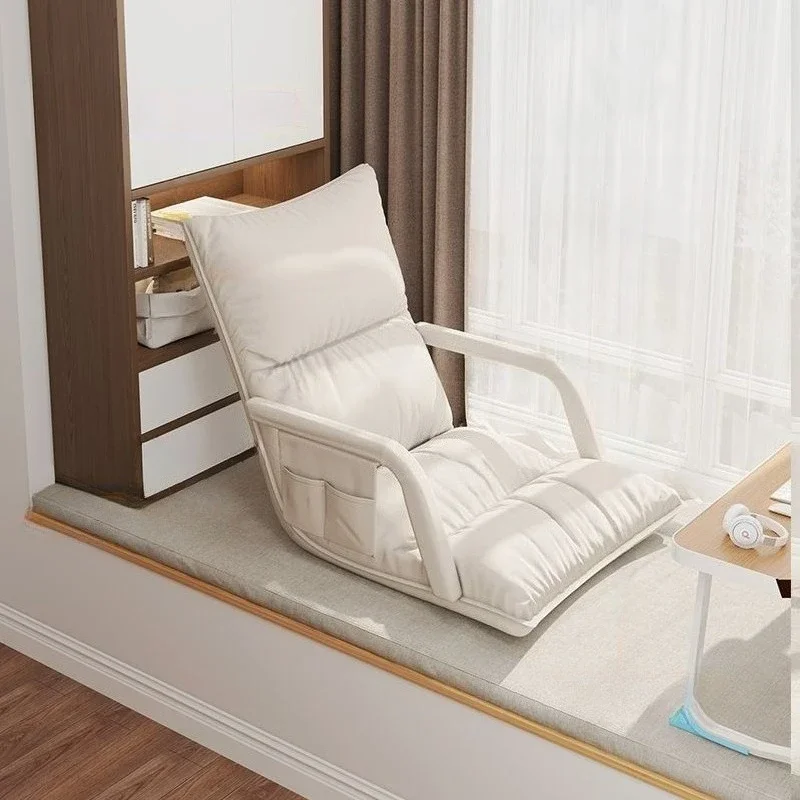 Folding Tatami Sofa Chair Japanese Style Backrest Cushion Single Lounge Seat for Dorm Window Sill Portable 일본식 좌식의자