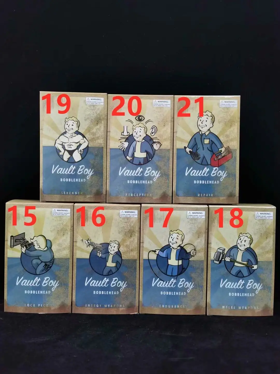 Neue Hot Vault Boy Generation 7 Wackelnde Anime-Actionfigur Statue Modell Raumdekoration Spielzeug Überraschungsgeschenk – Detail 10