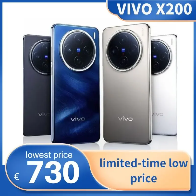 Vivo X200 Smart Phone 90W Charge Dimensity 9400 OTA 6.67