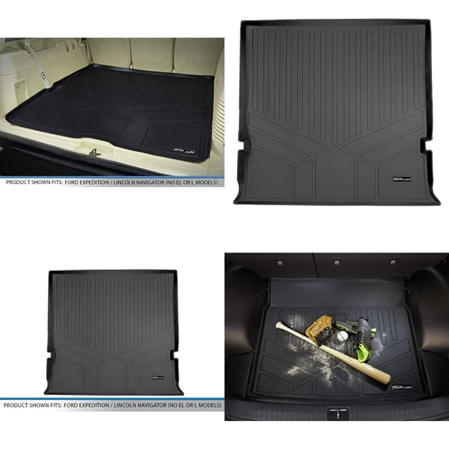 

Cargo Trunk Liner Floor Mat Behind 2nd Row Compatible with 2003-2006 Ford Expedition
