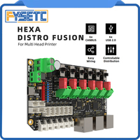 FYSETC Hexa Distro Fusion Board Based on USB2517 with  CAN 2.0 Connectors For Voron Multi Head Printer
