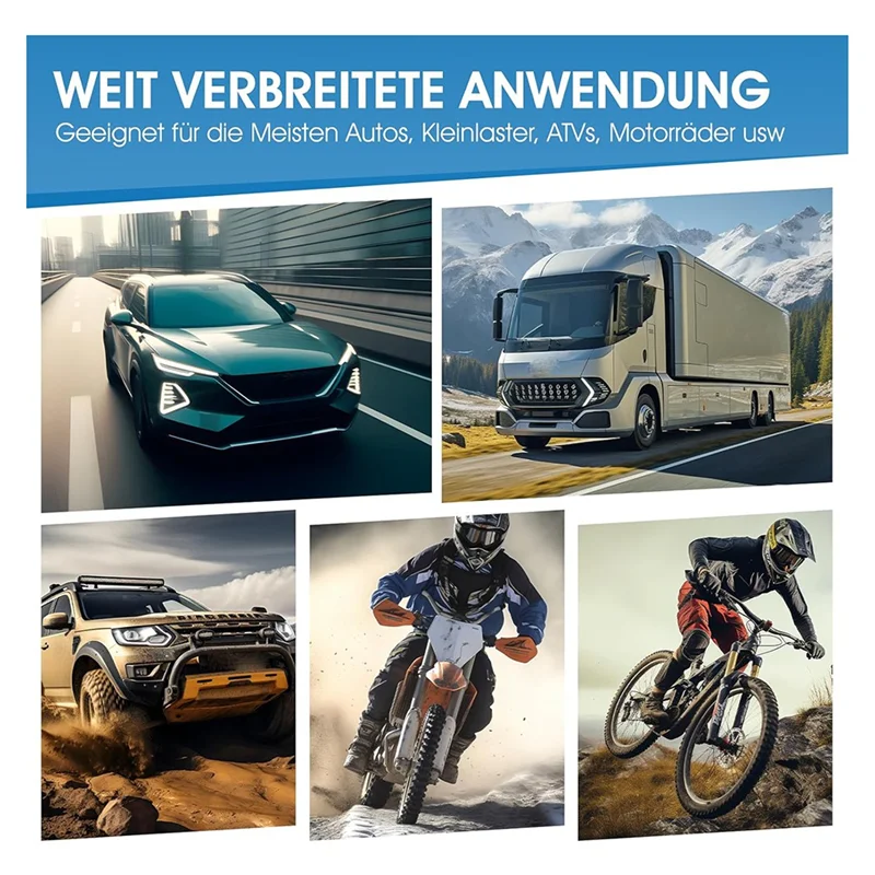 

FSTE-100Pack TR413 Snap In Type Rubber Valve Tool Set Tubeless Tyre Valves Stems Rubber Valve Stems Car Accessories Parts