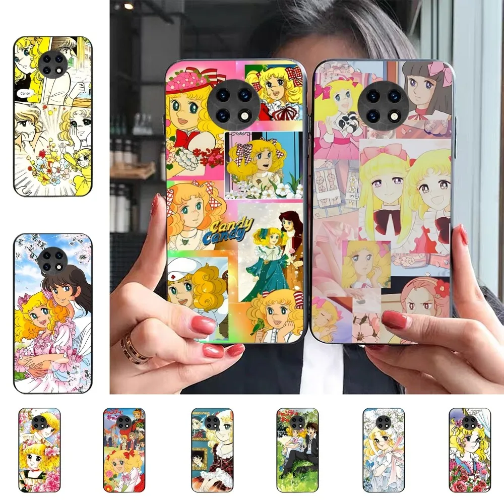 Anime Manga Candy iphone case For Redmi 5 6 7 8 9 10 plus pro 6 7 8 9 A GO K20 K30 K40 pro plus F3 Fundas