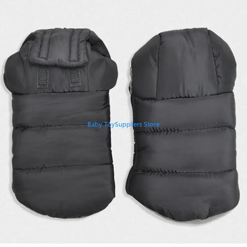 

R1WF for Extra Thick Winter Warm Stroller Gloves Warmmuffs Waterproof Anti-Freeze Cold Weather Hand Muff Kids Baby Pram Hand