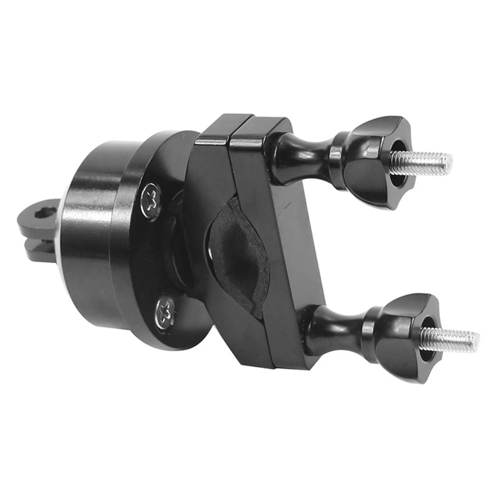 

1pcs 360 Degree Rotating Camera Mount For Bike Handlebar Durable Lightweight Panoramic Ball Bearing Compatible With Gopro