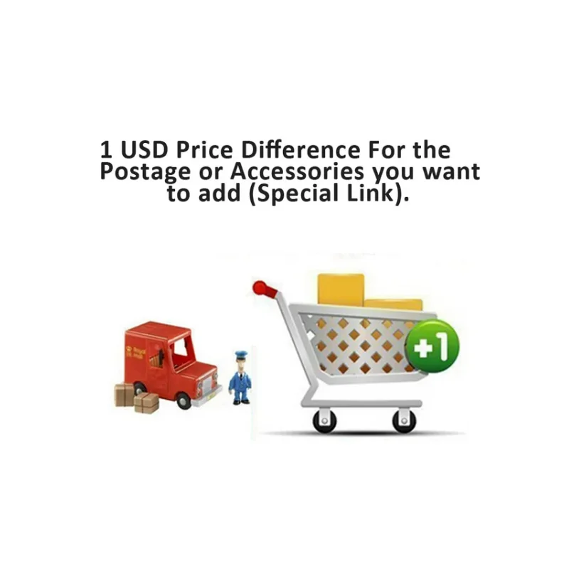 Special link for  USD additional pay for your required shipping method or add some accessories.