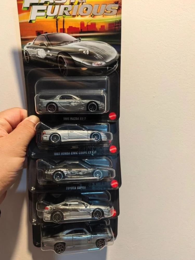Hot Wheels Silver Series Fast & Furious 26 New Honda Civic Dodge Charger Mitsubishi Eclipse Collectible Car Model Toy Gift view 6