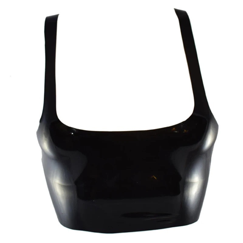 MONNIK Latex Cropped Vest Tops Tight Women Underwear Corset Handmade