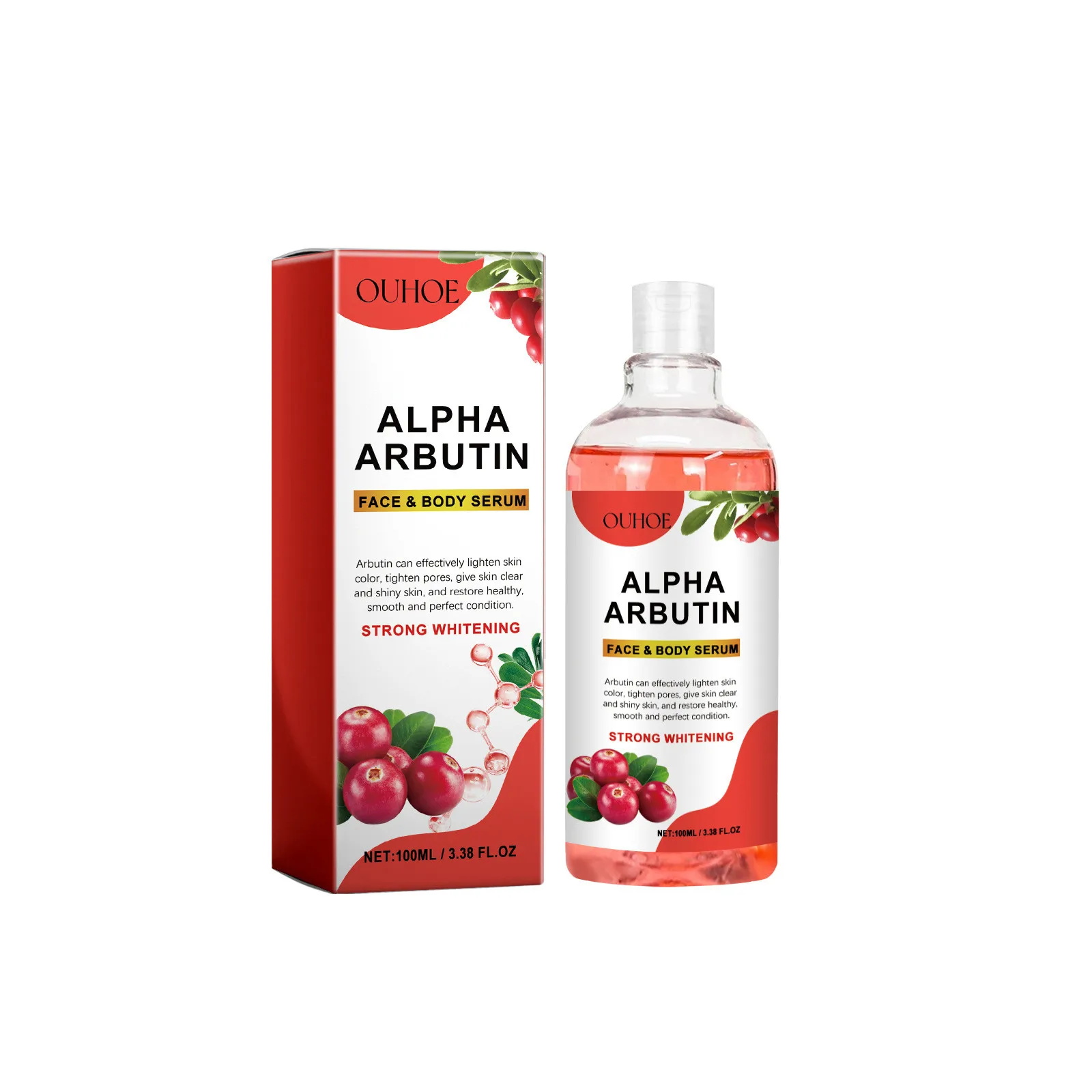 حمض الهيالورونيك فيتامين C AHA مصل الوجه البقع الداكنة مصحح تقليص المسام ترطيب اشراق إصلاح تفتيح الجسم العناية بالبشرة