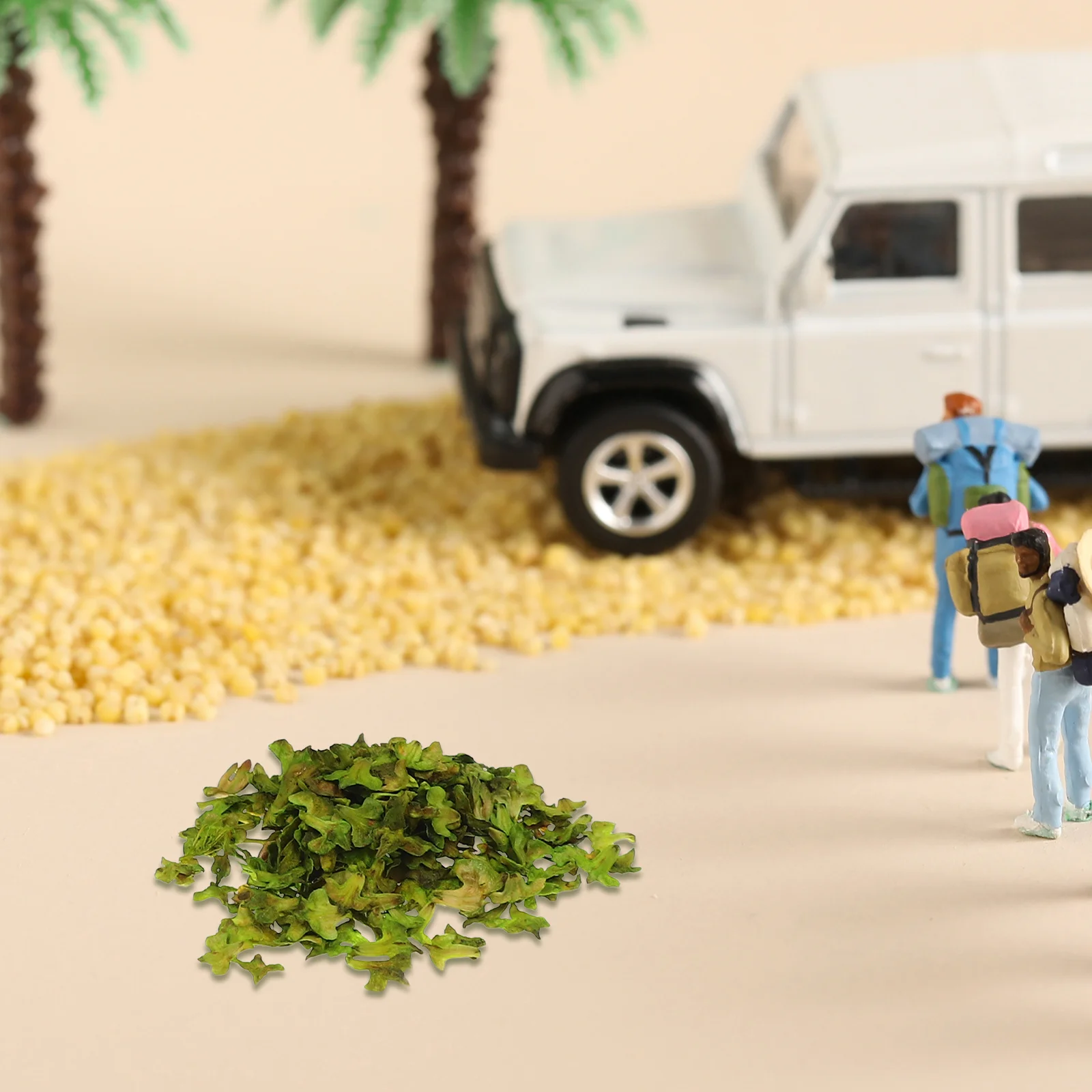 

1 Bottle Miniature Leaves Simulation Leaves Realistic Artificial Plant Ornament for DIY Scenery Landscape Home Garden Office