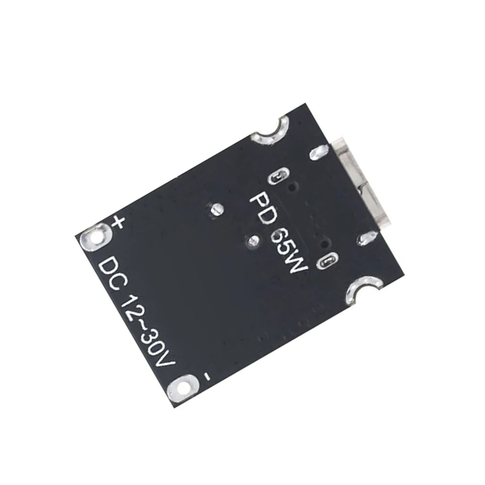 DC-DC Power Buck Module 12-30V to PD2.0/PD3.1 QC3.0 Fast Charging Single USB Charging Converter Board