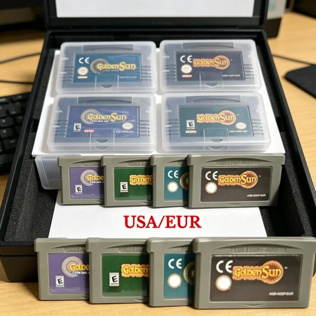 Videokarte Golden Sun / The Lost Age Cartridge für GBA SP NDS NDSL Englische Konsole