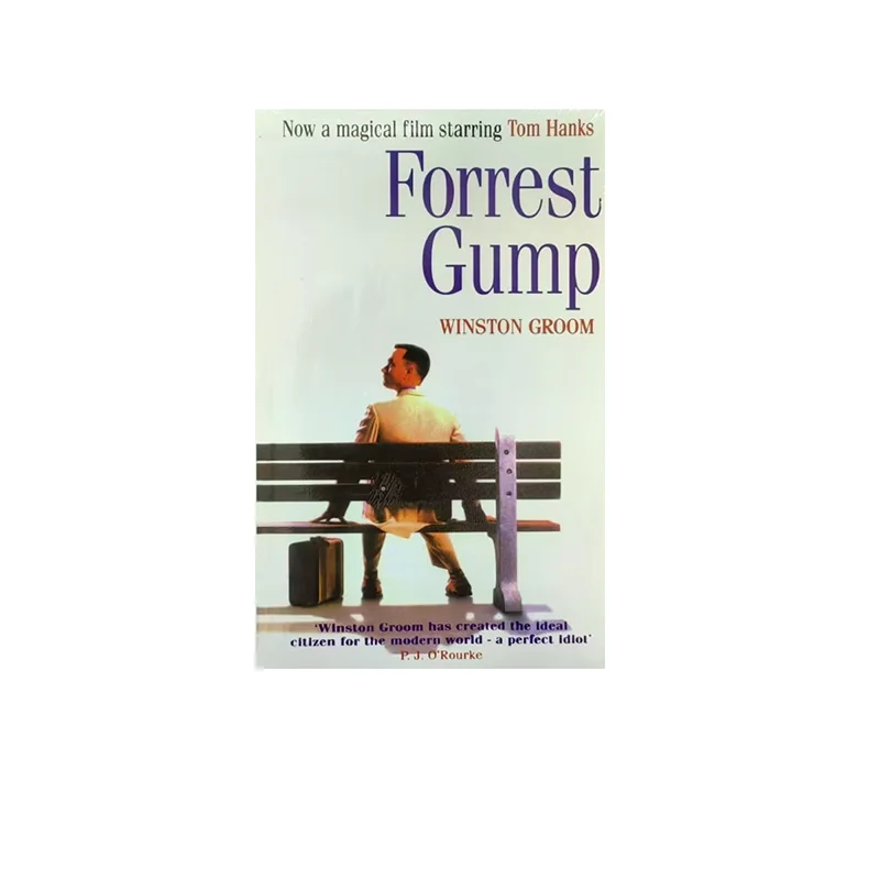 Forrest Gump wersja angielska Forrest Gump Winston Groom Inspirujące Winston Groom książki w języku angielskim Livros Livros