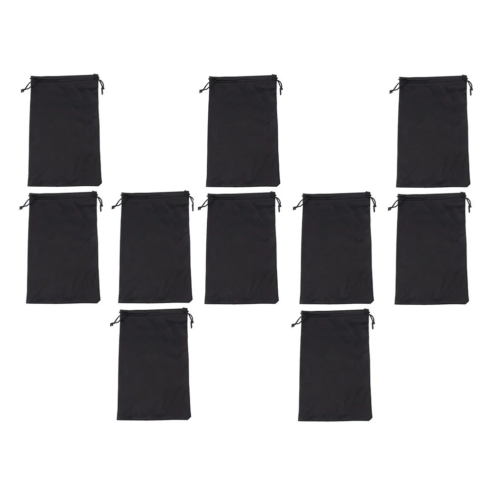 

20Pcs Sunglasses Pouches Soft Lint Fabric Secure Drawstring Closure for Snow Goggles Eyeglasses Accessories Compact Storage Bag