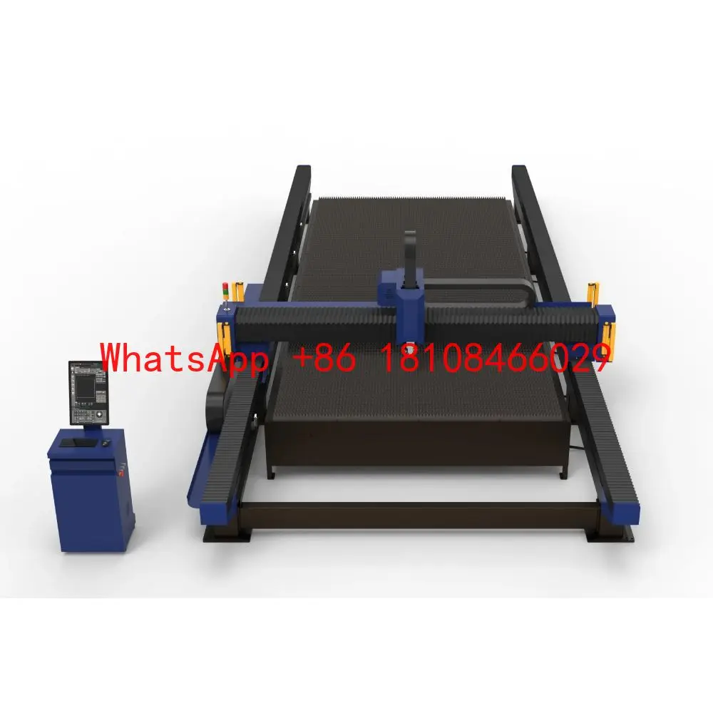 High Precision 6000*2500mm 6000W CE CNC Gantry Fiber Laser Cutting Machine