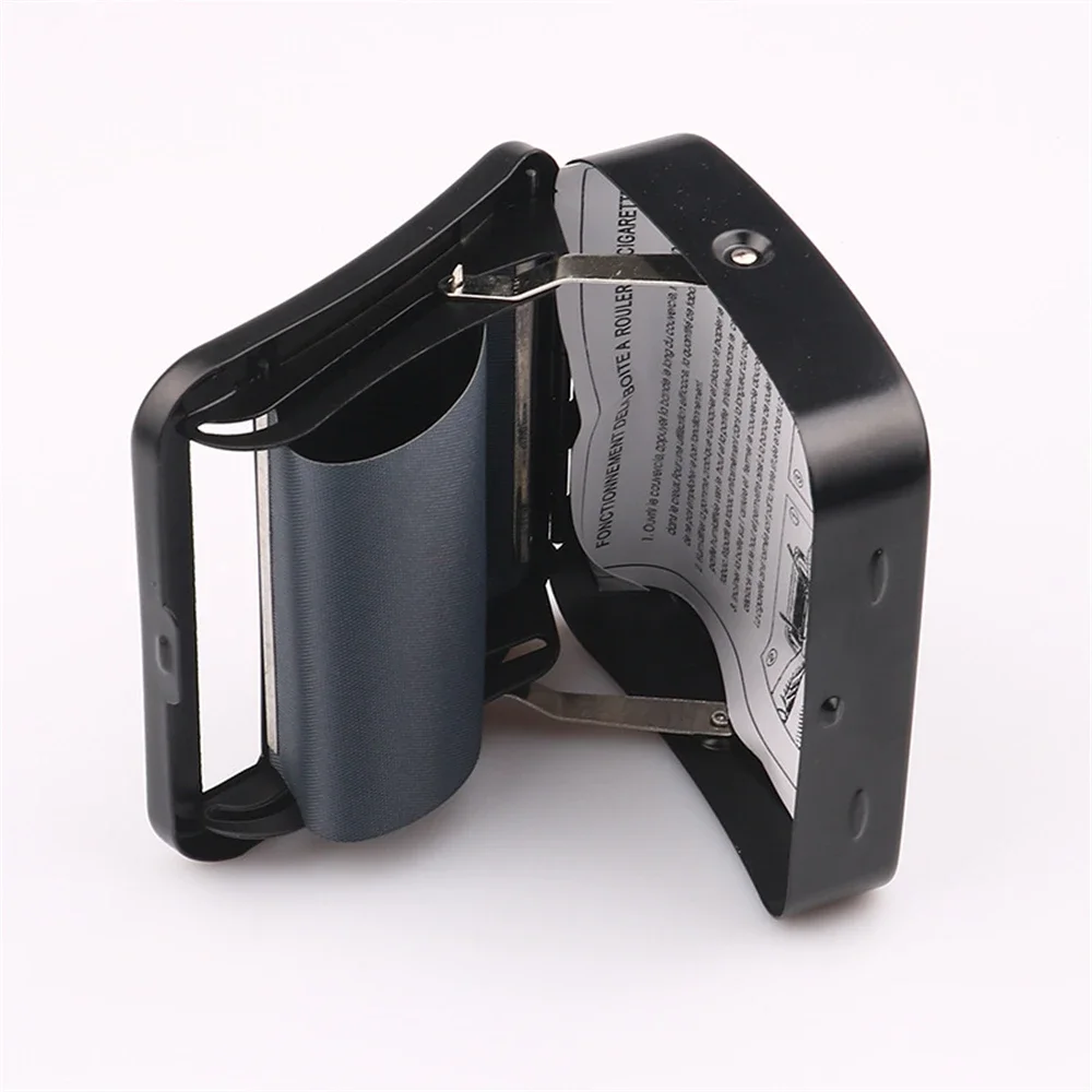 Metal Cigarette Rolling Box DIY Manual Tobacco Roller Case 70mm Cigarette Maker Smoking Accessories