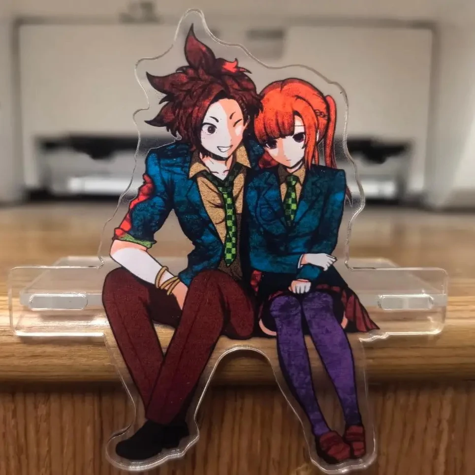 Seu virar para morrer suporte acrílico chidouin sara figura tazuna jou standee display kimigashine anime coleção de produtos decoração de mesa