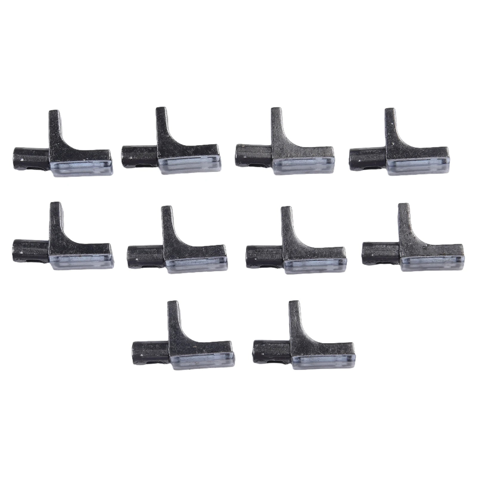 Shelf Bracket Shelf Support Pegs Metal 10 Pieces Accessories For Shelves Supplies For Wine Cabinet Silver/black Practical