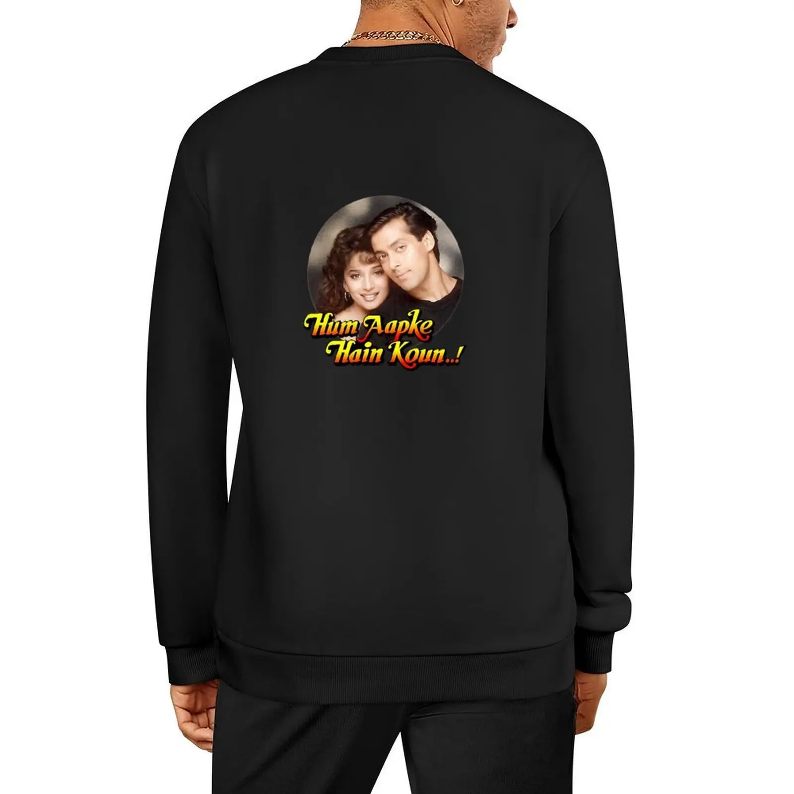 

Salman Khan Vintage Design - Hum Aapke Hain Koun Pullover japanese style men wear men's winter sweater men sweatshirt