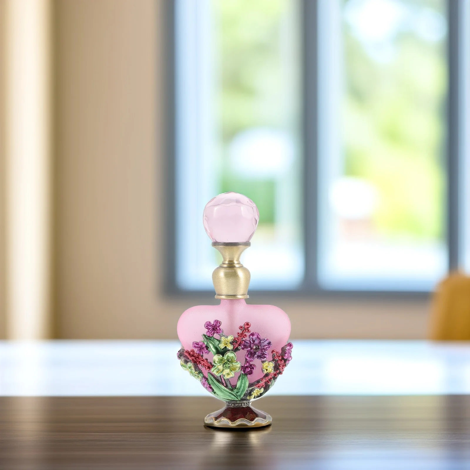 Botella de Perfume, botellas Retro de fragancia, contenedor vacío Vintage, perfume decorativo, especias bonitas para mujer