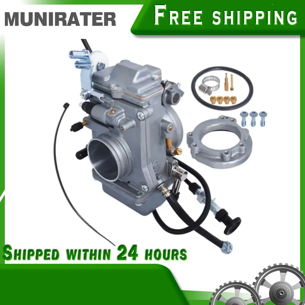 

Smoothbore Carburetor Carb Replacement for EVO Twin Cam 45mm