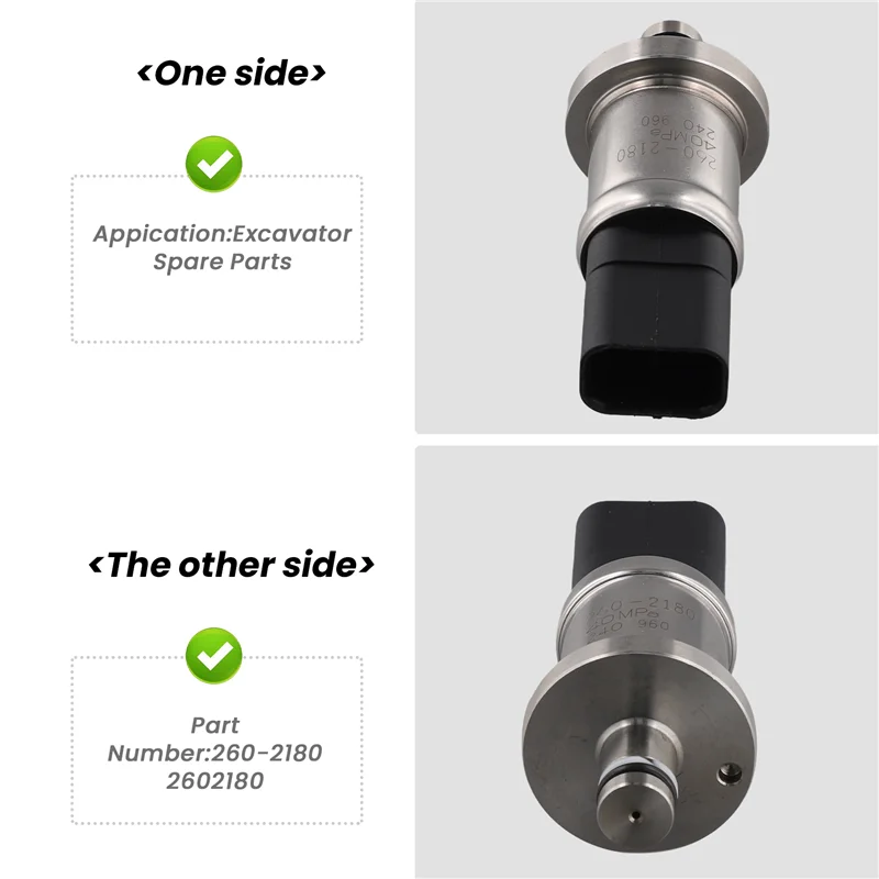 

260-2180 2602180 High Pressure Sensor Switch 40Mpa Pressure Sensor For Caterpillar Excavator Machine 349D 374D 390D