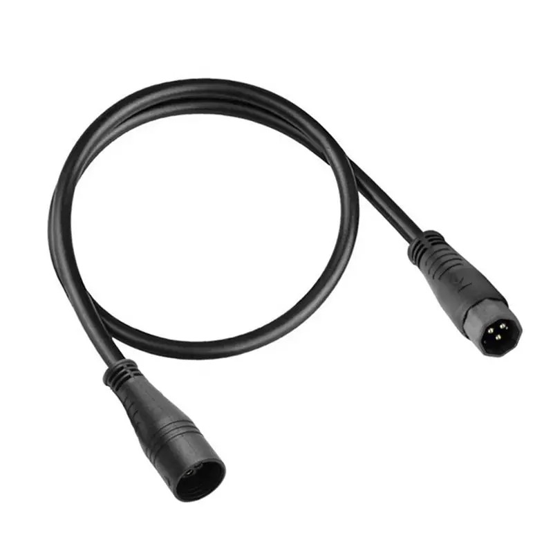 ABYP Waterproof E-Bike Motor Extension Cable 9 Pin 1000W Connector 160Cm Long Electric Bicycle Motor Extension Wire