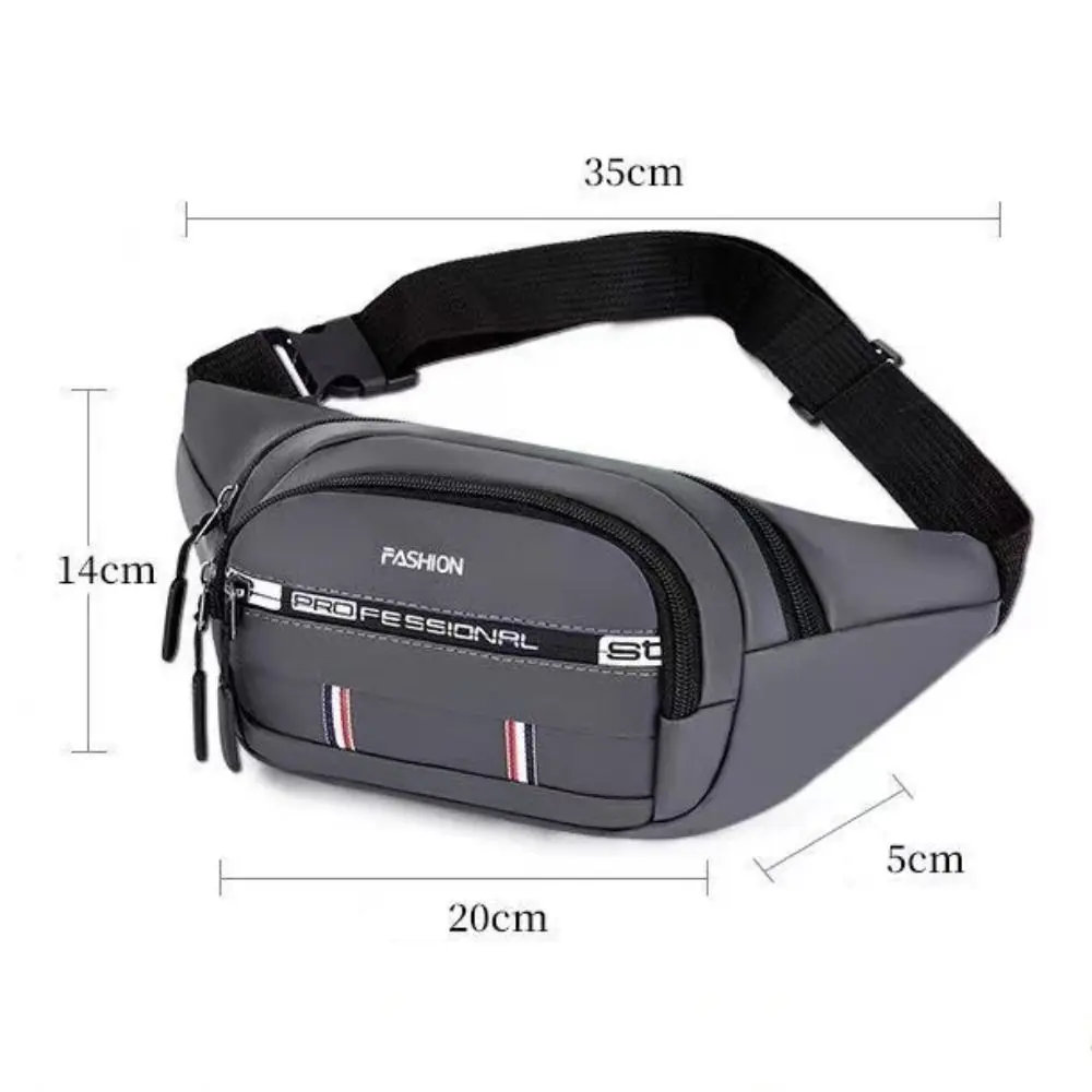 Travel Riding Motorcycle Crossbody Purse Pouch Men\'s Waist Pack Nylon Sport Fanny Bags Boy Drop Leg Bags Hip Bum Belt Bag