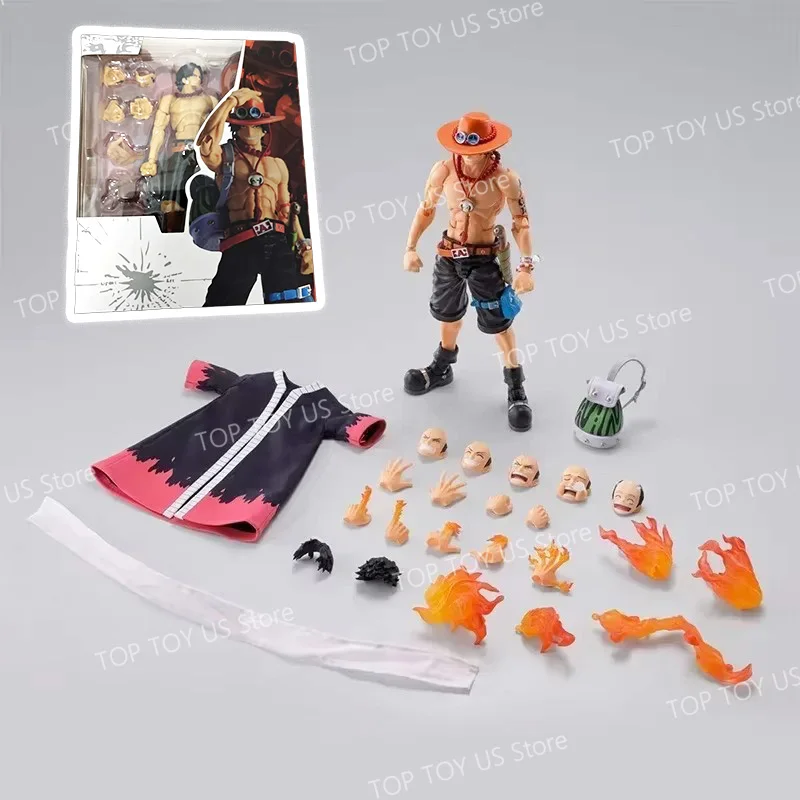 

Фигурка SHF One Piece Портгас Д. Эйс «Огненный Кулак» 17 см, подвижная, из ПВХ, коллекционная, аниме-модель, игрушка, подарок