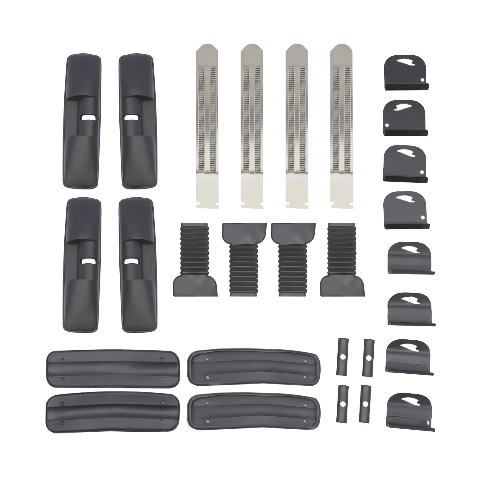 2 قطعة رف السقف العلوي عبر بار يناسب هوندا سيفيك 2006-2020 قضبان سقف السيارة 165LB #6