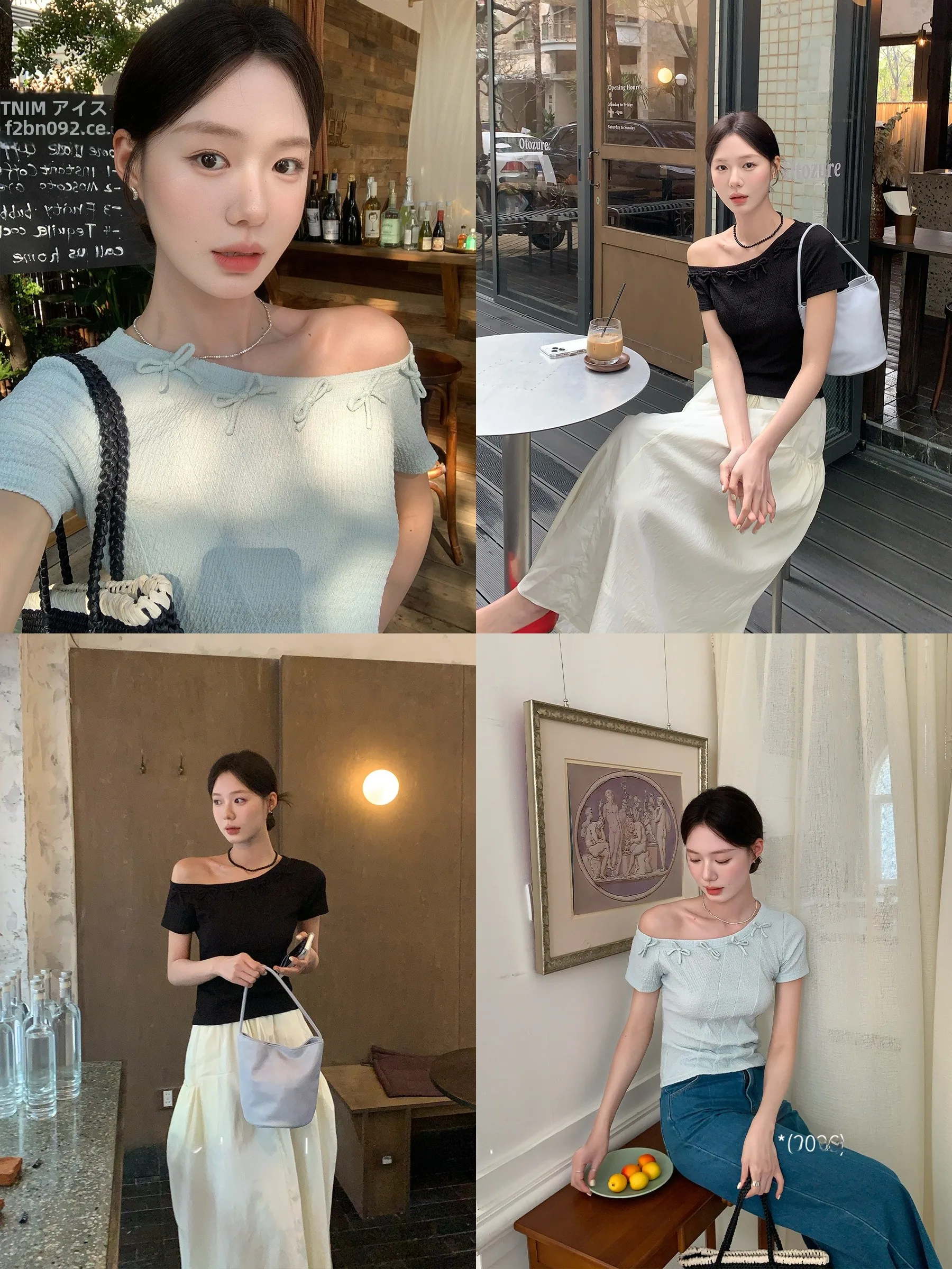 

Футболка с узлом на талии, приталенного кроя, весна-лето, с бантом на плече, текстурная, универсальная, женская, для повседневной носки, с коротким рукавом, круглый вырез горловины