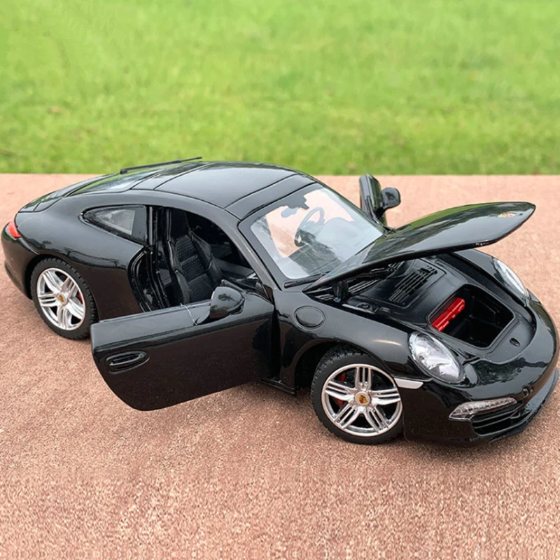 1:24 Porsches 911 Carrera Alloy Sports Car Model Diecast & Toy Vehicles Metal Toy Car Model Simulation Collection Toys Gift