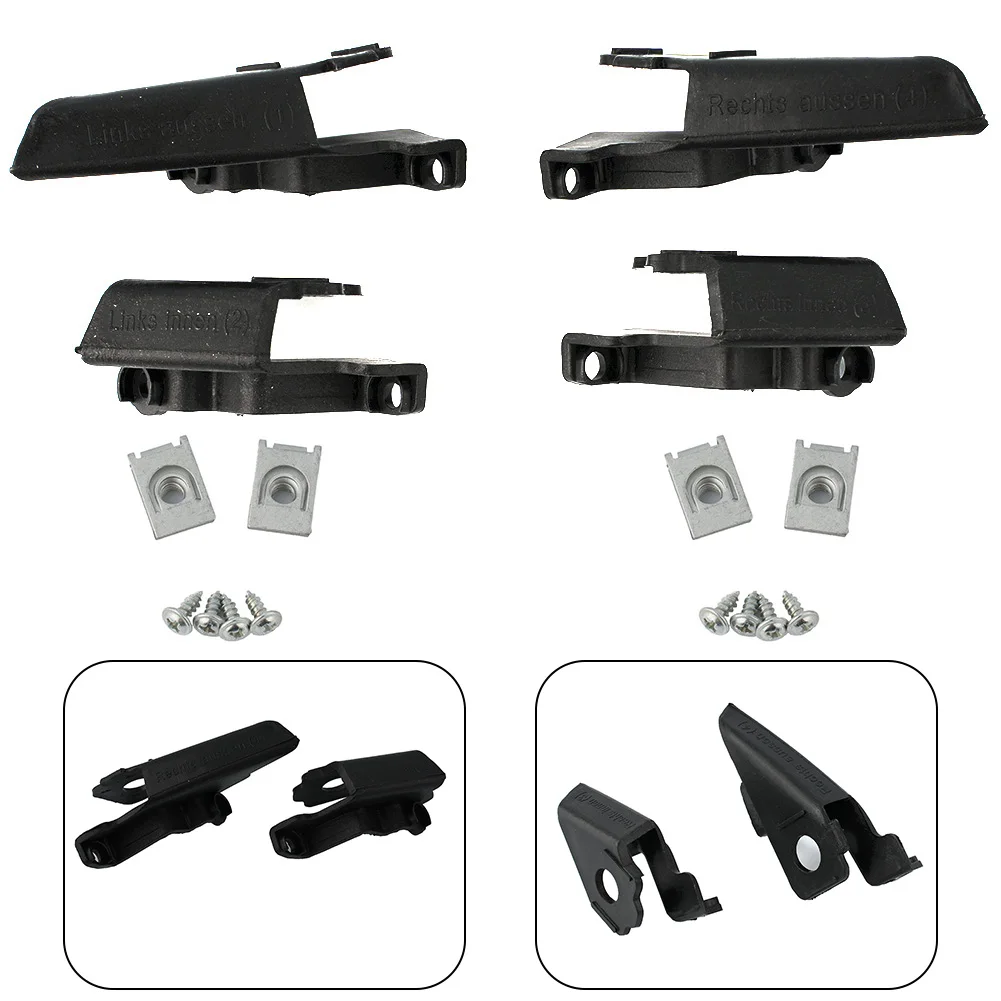 Car Headlight Bracket Clips Screw Buckle Repair Kit 6R0998226 6R0998225 For 09-17 High Quality Car Lights Repair