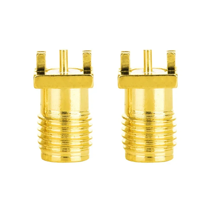 RF Connector 0.8mm Pitch Short Pin SMA KE Female Right Angle Inner Pin Antenna Coaxial