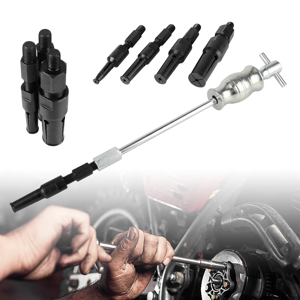 

Car-styling Armature Bearing Pullers Gear Puller Car Bearing Removal Tools Blind Hole Bearing Extractor 5Pcs/set Disassembly Kit