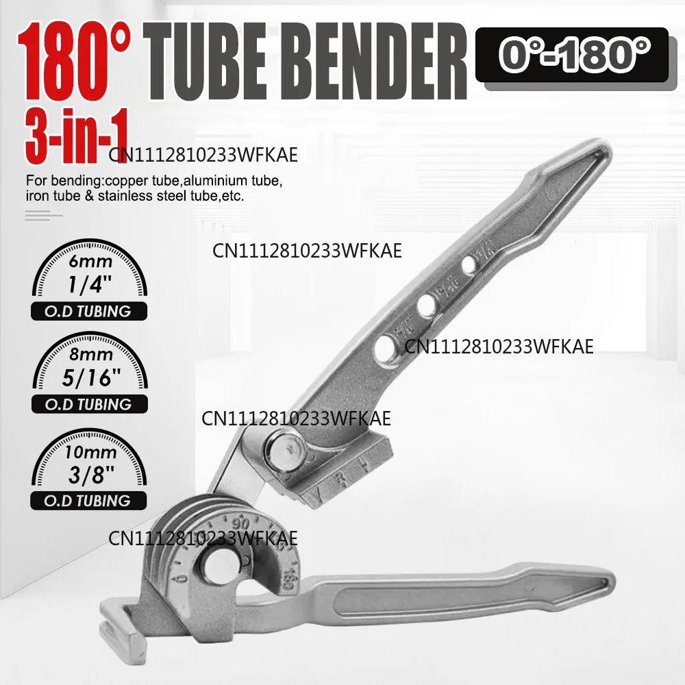 New boutique three-in-one pipe bender, metric and British optional, powerful combination pipe bender CT-N369