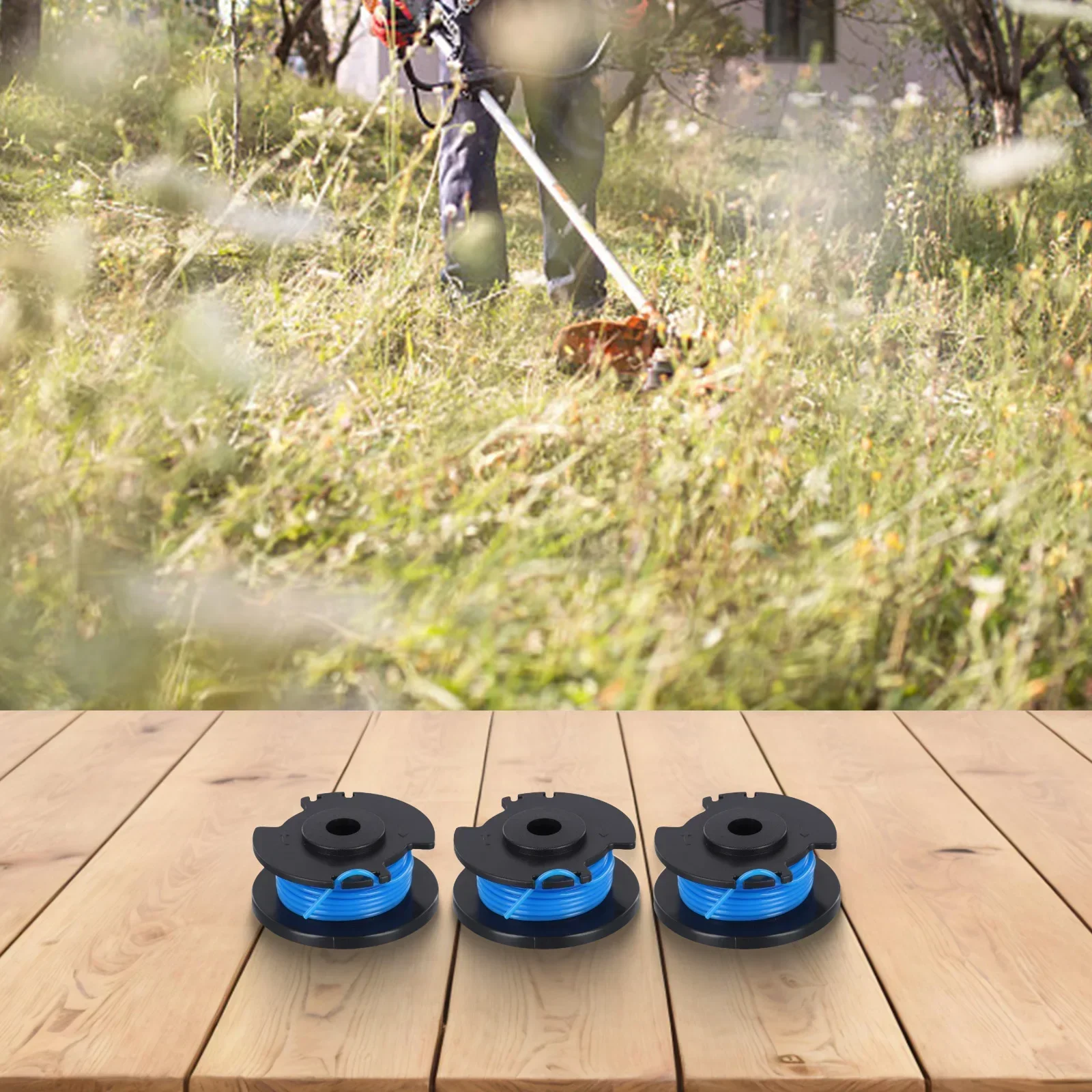 

3pcs Line Spools For Spool For 18V OLT1832 P2000 P2001 P2002 P2003 RLT183113 Garden String Trimmer Accessories Replacement